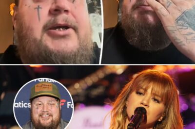 “I Couldn’t Believe She Chose My Song,” Jelly Roll Broke Down In Tears While Watching Kelly Clarkson Deliver A Stunning Rendition Of His Hit Track “Save Me”! Kelly’s Powerful Vocals Matched The Song’s Raw, Soulful Energy Perfectly, With Every Line Resonating Deeply In The Hearts Of Everyone Listening. Her Performance Was So Moving, It Felt As If The Entire Room Was Wrapped In The Emotion Of The Music. Overwhelmed By The Impact, Jelly Roll Openly Shared Just How Much It Meant To Him To Hear His Song Brought To Life In Such A Beautiful Way! Watch The Full Performance Below!