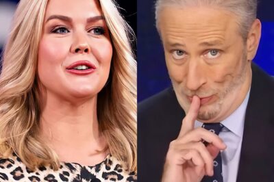 SHOCKING: Jon Stewart just mocked Karoline Leavitt but immediately faced her ruthless comeback — A statement that EXPLODED all over American social media!