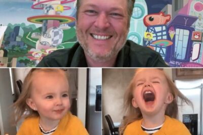 This little girl was happily munching on a bag of grapes in the middle of the kitchen, completely engrossed in her snack and refusing to let go when her mom tried to take it from her. But as soon as she heard Blake Shelton singing “Red red red red red red red red redneck,” she immediately dropped the grapes, jumped to her feet, and began dancing. Blake Shelton couldn’t help but laugh at the adorable reaction, clearly amused by how quickly she got into the groove!