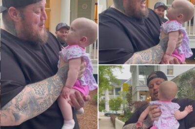 Jelly Roll is just one of those artists who stays true to himself. This moment with baby Wrenley shows how big his heart really is. Jelly Roll recently melted hearts in an unexpected and adorable encounter. While out in his hometown, the singer met his tiniest fan yet—a baby named Wrenley—and the moment quickly became a fan-favorite online…