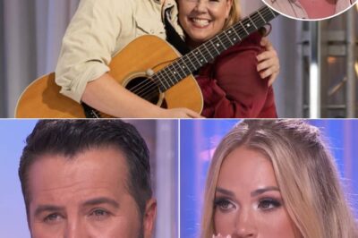 A 17-year-old student walked onto the American Idol stage with nothing but his guitar and a story that would shake the room. His original song—a heartfelt tribute to his teacher’s late son—was more than music; it was raw emotion wrapped in melody. As his voice cracked with sincerity, the audience held their breath, completely spellbound. By the time the last note faded, Carrie Underwood was in tears, visibly moved by the depth of his performance. “What an authentic, raw voice,” she whispered, wiping her eyes. With a heart like that, this young man isn’t just chasing a dream—he’s destined for greatness.