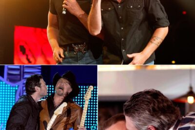 “Don’t kiss me no more!”—Trace Adkins had the crowd in stitches when Blake Shelton pulled the ultimate onstage stunt. In the middle of their Friends & Heroes Tour performance, Blake went in for a big ol’ smooch, and Trace’s reaction was priceless. The audience roared with laughter as the country legends turned the stage into a comedy show. One thing’s for sure—when these two share the spotlight, you never know what’s coming next!