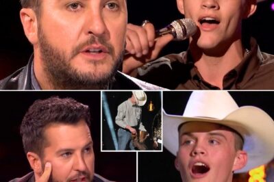 A 19-year-old Texas kid who had NEVER sung in public, NEVER taken a music lesson, and NEVER left his home state—Colby Smith walked onto the American Idol stage with nothing but a dream. But the moment he sang Freddy Fender’s “Every Teardrop Falls,” he shook the entire room. Judges sat in stunned silence. Then, Luke Bryan did something NO ONE expected—he asked to see Colby’s shoes. Torn. Worn-out. Full of holes. Without hesitation, he took off his own boots and gave them to him. The room erupted in emotion. Judges teared up. Contestants gasped. Colby walked in a nobody—and left with new boots, a standing ovation, and a moment that will be talked about forever.