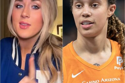 Riley Gaines laid into Brittney Griner for kneeling during the National Anthem. “You don’t have to sing or anything, but you need to show some respect for the country that saved you from a Russian Gulag”
