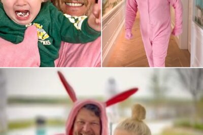 Blake Shelton’s Easter antics took a hilarious turn when he slipped into a bright pink bunny onesie—ears and all—for a festive family celebration with wife Gwen Stefani. But while the country star’s costume was meant to spread cheer, it had quite the opposite effect on one little guest, who burst into tears the moment Shelton hopped into view. The moment, caught on camera, has fans cracking up as Shelton attempts to comfort the baby while still in full bunny gear. Let’s just say, not everyone was a fan of this Easter Bunny!