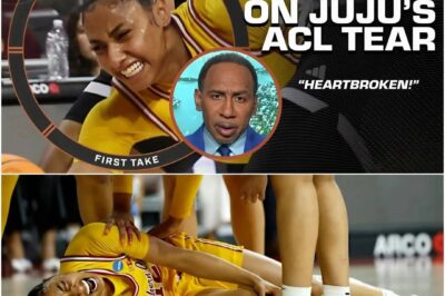 Stephen A. Smith shares his heartbreak: “I’m truly heartbroken and devastated” upon hearing that JuJu Watkins – the young rising star of women’s basketball