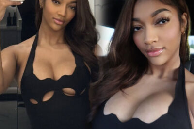 PHOTOS: Angel Reese Leaves Everyone’s Jaws On The Floor With Her Under ‘B’ Showing In Jaw-Dropping Black Dress Flaunting Her Stuff