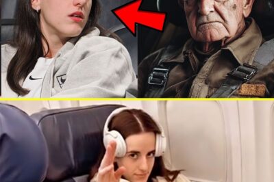 Caitlin Clark Gives Up First Class Seat For Veteran, Then The Unbelievable Happens!