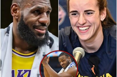 NBA star LeBron James shocked everyone when he claimed his son, Bronny James, could easily defeat Caitlin Clark in a 1v1 match and that her success was mostly due to luck, not real skill. However, Caitlin Clark’s calm and confident response truly earned the respect of everyone.