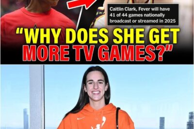 A’Ja Wilson FURIOUS As Caitlin Clark Gets MOST National TV Games with Indiana Fever!
