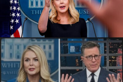 Karoline Leavitt Hijacks Stephen Colbert’s Stage in Fiery Clash