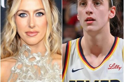 BREAKING: “Caitlin Clark ignites a social media explosion after sending a message of protection and support for Brittany Mahomes’ political views, which have been heavily criticized recently!”