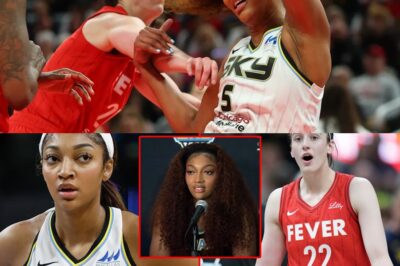 “The Fateful Clash Between Caitlin Clark and Angel Reese: When On-Court Rivalry Turns Into a Media Storm Threatening the Future of the WNBA”