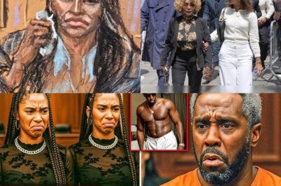 Tears in the Courtroom: Diddy’s Twin Daughters Break Down Before Horrifying Truths—Can This Powerful Family Overcome the Storm or Will They Collapse Under the Pressure of Public Opinion?
