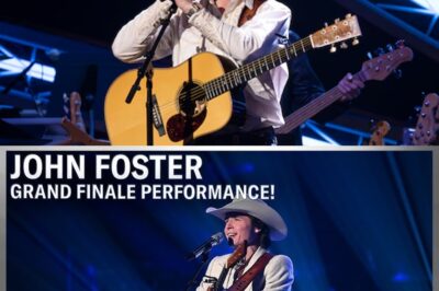 John Foster – The 18-year-old American Idol phenomenon shaking up America: From a shy college student to the “successor” of George Strait, impressing even legends with his extraordinary talent and determination