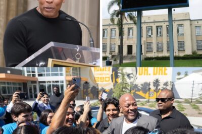 Dr. Dre and Compton leaders officially inaugurate the most modern $200 million high school, ushering in a new era of top-tier education and arts, promising to change the future for thousands of the city’s students!