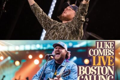 Amid heavy rain and a long delay, Luke Combs still brought thousands of fans to their feet at Boston Calling 2025 with an unforgettable performance!