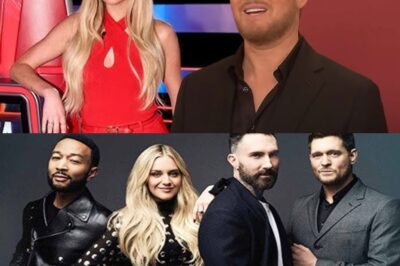 Michael Bublé wins back-to-back on The Voice season 27, unexpectedly forming a close friendship with Kelsea Ballerini’s boyfriend – an emotional bromance story that fans can’t take their eyes off! Who knew this collaboration would cause such a sensation?