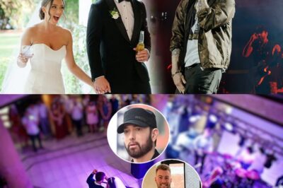 Eminem makes a surprise appearance on stage, sending a sweet anniversary wish to his daughter Hailie Jade: From a fairytale wedding to embracing motherhood, a journey that touches the hearts of people everywhere!