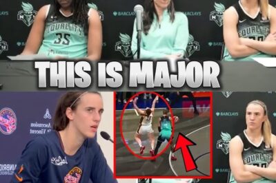 “Sabrina Ionescu Ignites Social Media After Controversial Last-Second Play with Caitlin Clark: A Dramatic Game, Unexpected Referee Call, and an Unfinished Emotional Battle in the WNBA!”