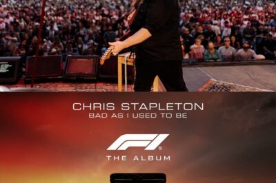 Chris Stapleton Storms the Spotlight With Hit Track “Bad As I Used To Be” in Star-Studded F1 THE MOVIE Soundtrack