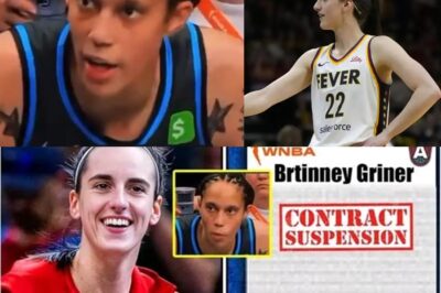 “Explosive Controversy in the WNBA: Brittney Griner Faces Possible Disciplinary Action After Shocking Gesture Toward Rookie Caitlin Clark”