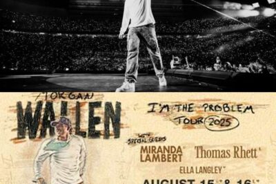 Morgan Wallen explodes with his new album “I’m the Problem”: Surpassing The Weeknd, setting a 2025 sales record, conquering the Billboard 200, and consecutively topping the charts in the US, UK, and Australia, shaking up the global music scene!
