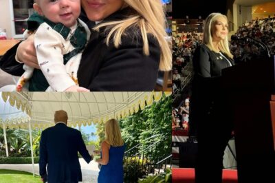 Karoline Leavitt: The youngest press secretary in White House history, holding her infant while announcing Trump’s $500 billion AI mega-project, storms the media with her bold, sharp personality and a journey of “breaking all limits” at just 27 years old.