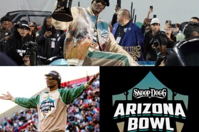 Snoop Dogg Shocks Fans: Rap Legend Ignites NCAA Football, Set to “Set Fire” to CFL Kickoff in Canada – A Can’t-Miss Mega Event!
