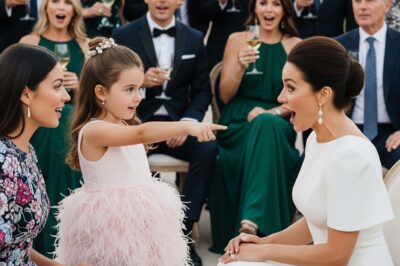 At my husband’s party, our 4-year-old daughter pointed at a woman and said, ‘Mommy, that’s the lady with the worms.’ I laughed it off at first, thinking she was being silly—until she leaned in and whispered the secret her daddy had sworn her not to tell