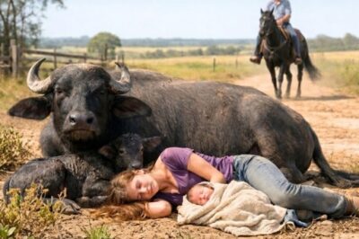 A widowed farmer sees a YOUNG woman being protected by a buffalo that has just given birth… then he does this…