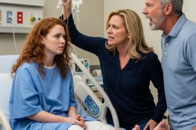 After I was hospitalized with both of my legs shattered in a car accident, my parents burst into the room, their faces tight with anger. Without even asking how I was, they demanded that I attend my sister’s wedding. Staring at them in disbelief, I said, “I can’t move—my legs are broken.” But my father snapped back, his voice booming, “Stop making excuses. I’ll drag you there myself if I have to!” Panic surged through me, and I cried out in fear. Yet what my mother did next was far more shocking than anything I could have imagined…